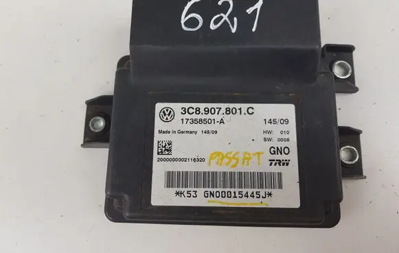 Volkswagen PASSAT B6 Hand brake control module 3C8907801C