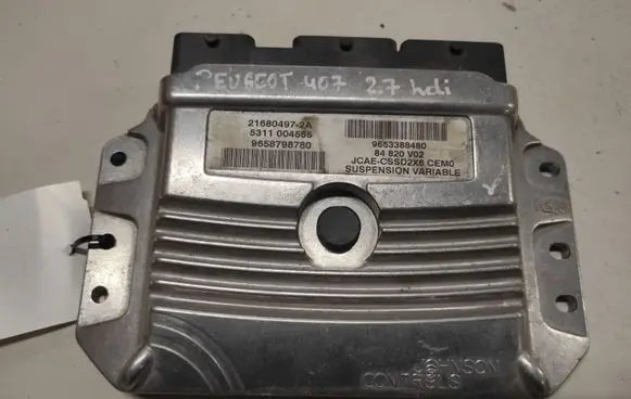 Peugeot 407 Gearbox control unit/module 9653388480