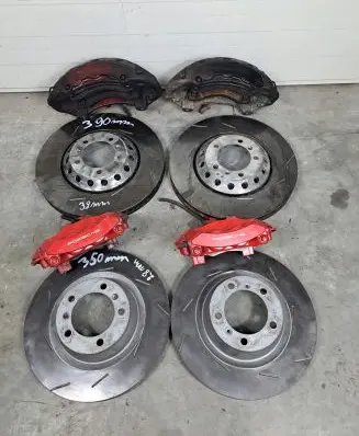 Porsche Panamera (970) Brake discs and calipers set 
