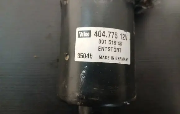 Volvo S80 Front wiper linkage and motor 404775 09151848 3504B