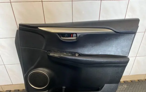 Front door card panel trim