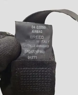 Opel Signum Front seatbelt 0402050 04271