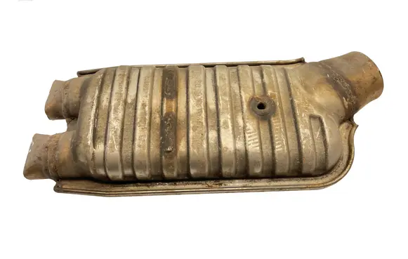 BMW 5 E60 E61 Muffler/silencer 7544271