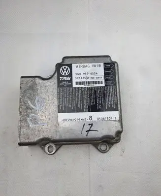 Volkswagen PASSAT B6 Airbag control unit/module 5N0959655A 391135 0508130P