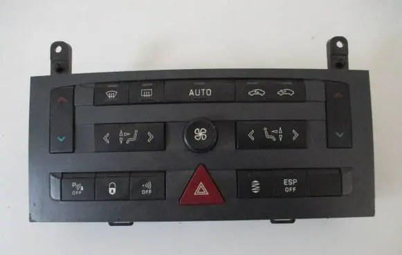 Peugeot 407 Climate control unit VP4PUH18C612PD FVCB0CB5C7 96573322