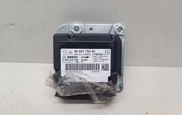 Peugeot 3008 I Airbag control unit/module 9666775480 0285010704 YBSN0009560