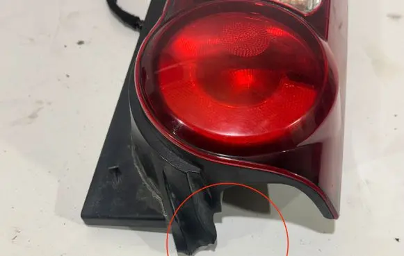 Peugeot Partner Rear/tail lights 9680607880