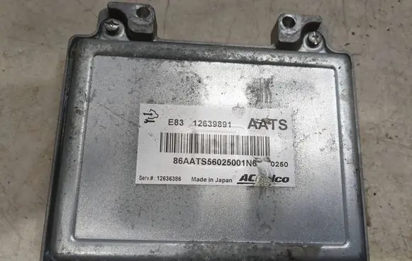 Opel Meriva B Engine control unit/module 12639891 12636386