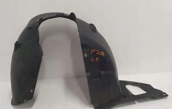 Peugeot 208 I Front wheel arch liner splash guards 9673768880