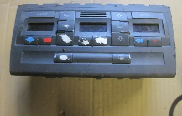 Audi A4 S4 B6 8E 8H Climate control unit 8E0820043AC