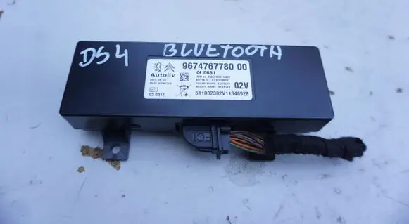 Citroen DS4 Bluetooth control unit module 9674767780
