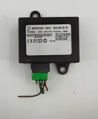 Mercedes-Benz Sprinter W906 Immobilizer control unit/module 0335455932 A8U43121084 2807104260