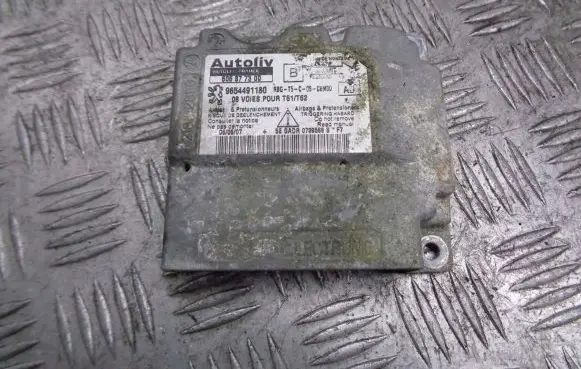 Peugeot 307 Airbag control unit/module 9654491180