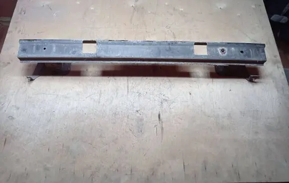 Rear bumper cross member