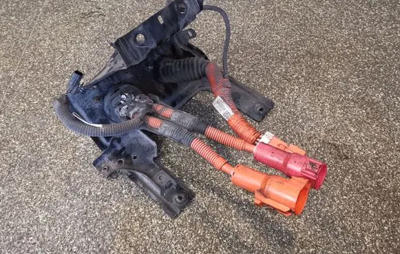 Nissan Leaf I (ZE0) Electric car charge socket 