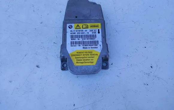 BMW 5 F10 F11 Airbag control unit/module 9118749