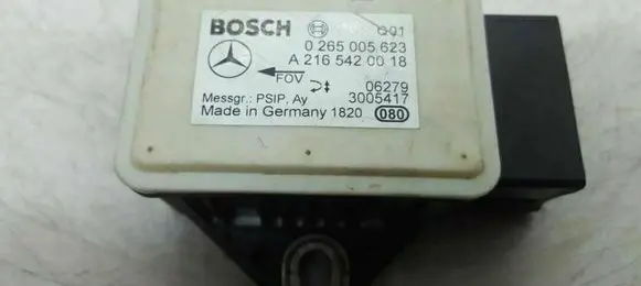 Mercedes-Benz B W245 ESP acceleration yaw rate sensor A2165420018 0265005623