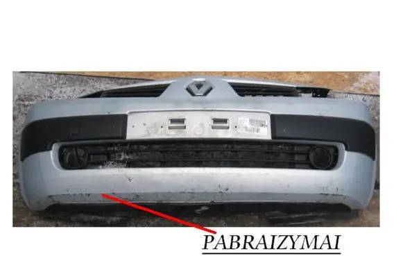 Renault Megane II Front bumper