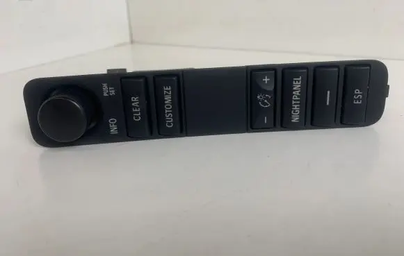 Panel lighting control switch