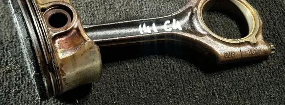 BMW 5 E39 Piston with connecting rod
