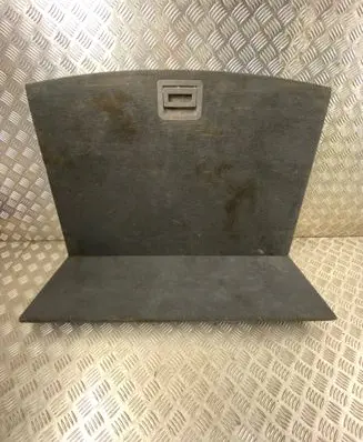 Volkswagen Touareg II Trunk/boot floor carpet liner 7P6863546B