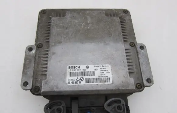 Citroen C8 Engine control unit/module 9648066580 0281011033