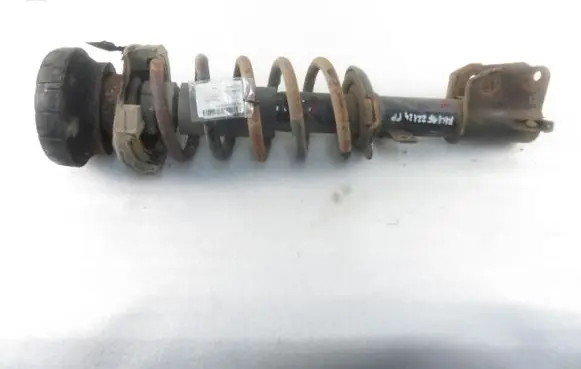 Front shock absorber with coil spring