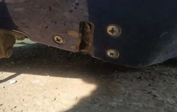 Mazda 5 Rear door lock 