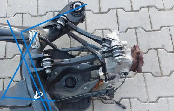BMW 4 G22 G23 G24 G26 Stub axle BMWG23Zwr029703