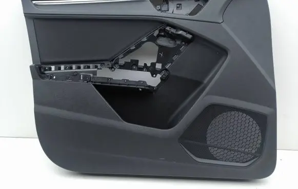 Front door card panel trim
