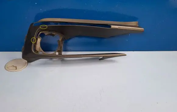Porsche Panamera (971) Front fog light trim/grill 971807878B