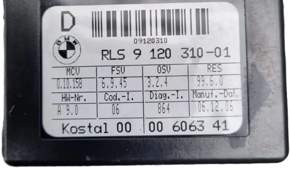 BMW 5 E60 E61 Rain sensor 00606341