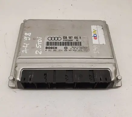 Audi A6 S6 C6 4F Engine control unit/module ECU 8D0907401H 0281001834