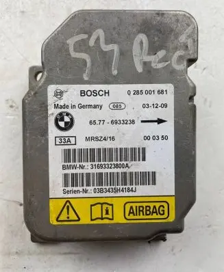 BMW X5 E53 Airbag control unit/module 6933238 31693323800A 0285001681