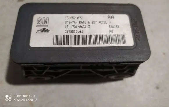 Opel Zafira B ESP acceleration yaw rate sensor 13257072