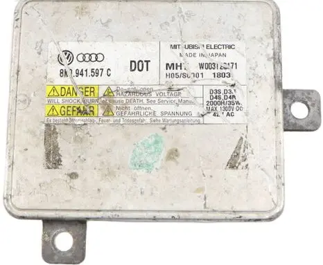 Audi A6 S6 C6 4F Headlight ballast module Xenon 8K0941597C