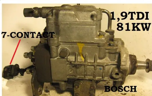 Seat Alhambra (Mk1) Fuel injection high pressure pump 0460404969 028130115A