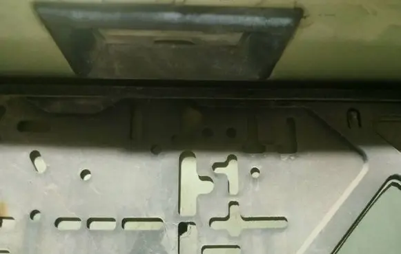 Renault Espace III Number plate light