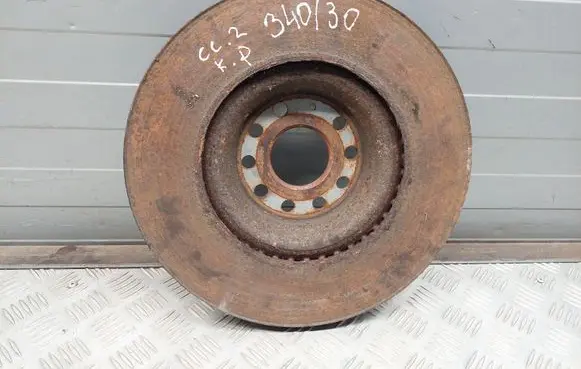 Volkswagen PASSAT CC Front brake disc 3C0615301D