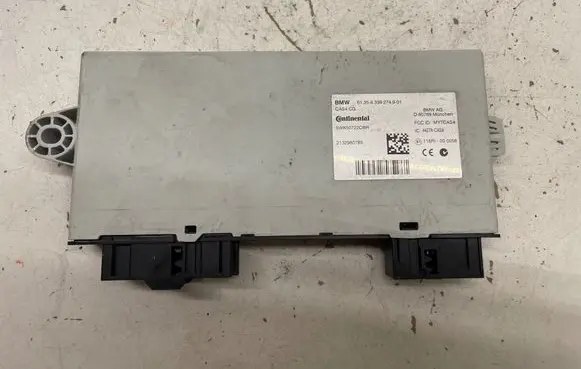 BMW 5 F10 F11 CAS control unit/module 9339274 5WK50722DBR 2132980785
