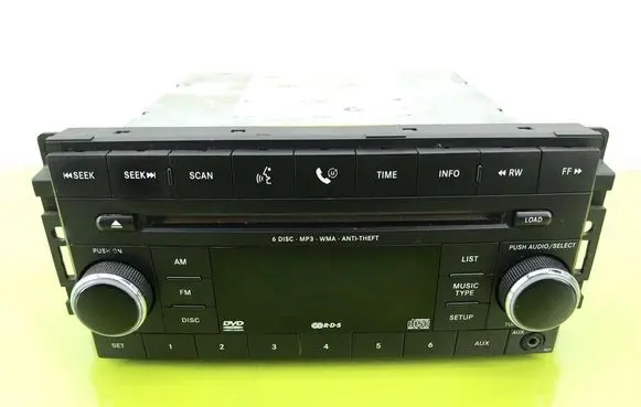 Dodge Caliber Radio/CD/DVD/GPS head unit 05064943AD