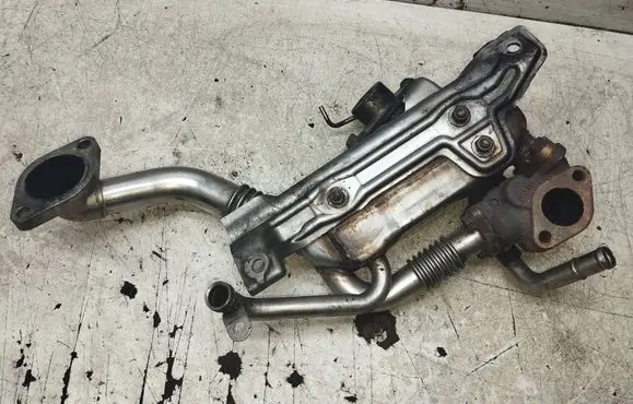 Opel Corsa D EGR valve cooler 8973762643