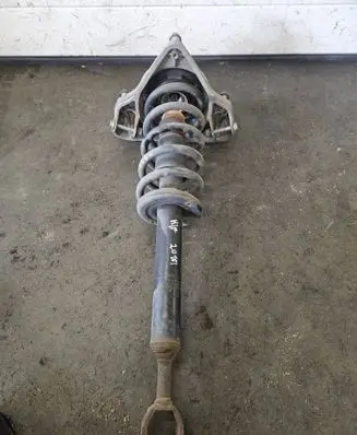 Audi A6 S6 C6 4F Front shock absorber with coil spring 4f0413031as