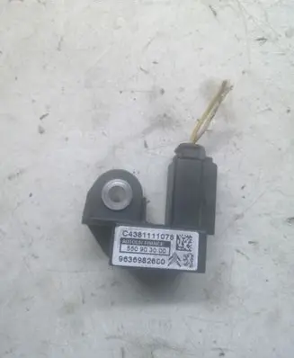 Peugeot 407 Airbag deployment crash/impact sensor 9636982680 C4381111078 PBTGF30