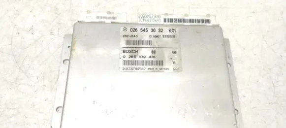 Mercedes-Benz A W168 ESP (stability system) control unit 0265453632 0265109431