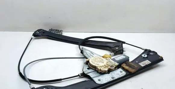 Front door window regulator with motor