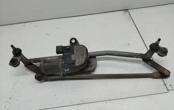 Volkswagen PASSAT B6 Front wiper linkage and motor 738881 3C1955023E