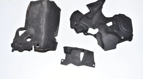 Heat shield in engine bay