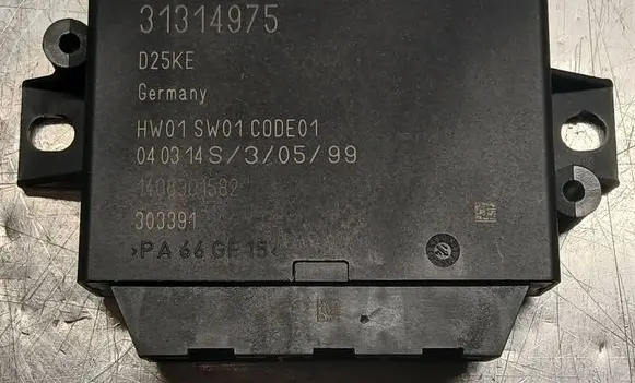 Volvo S40 Parking PDC control unit/module 31314975