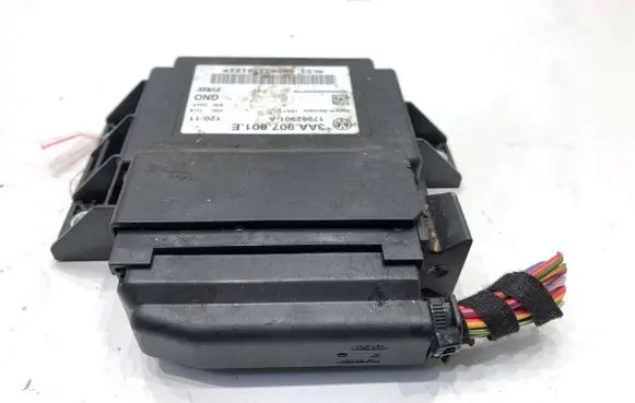 Volkswagen Sharan Brake system control unit/module 3AA907801E